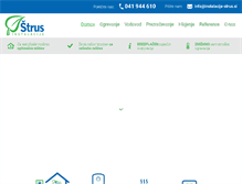 Tablet Screenshot of instalacije-strus.si